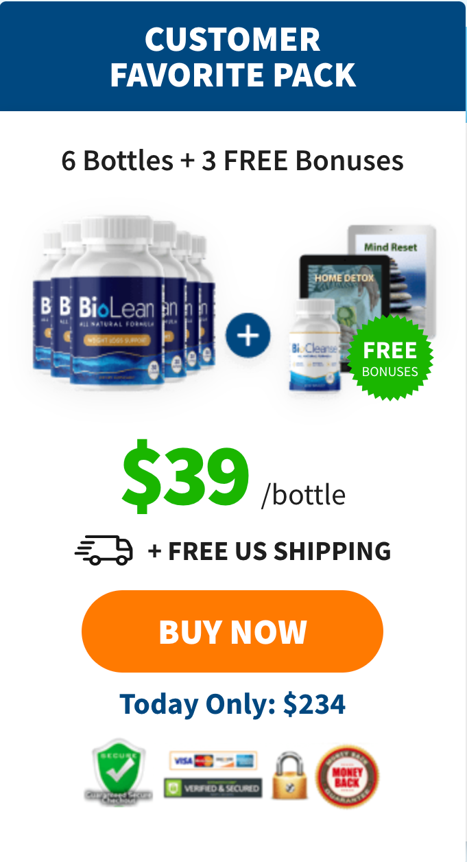 BioLean - 6 bottles