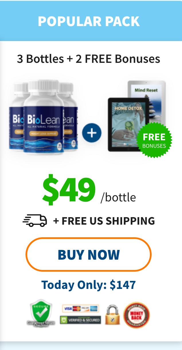 BioLean - 3 bottles